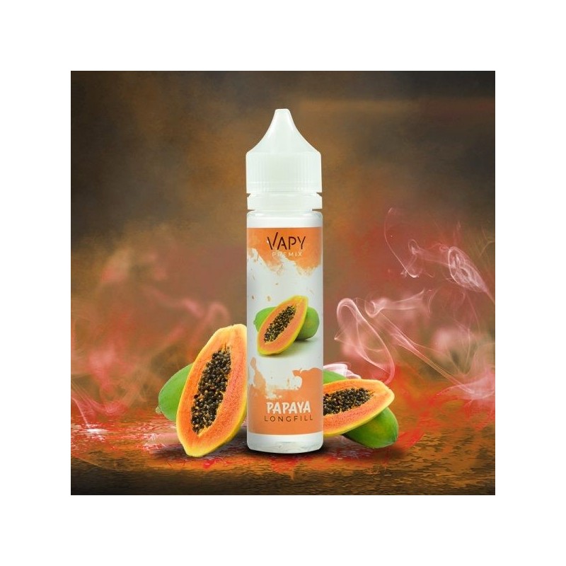 Longfill VAPY Premix 10/60ml Papaya