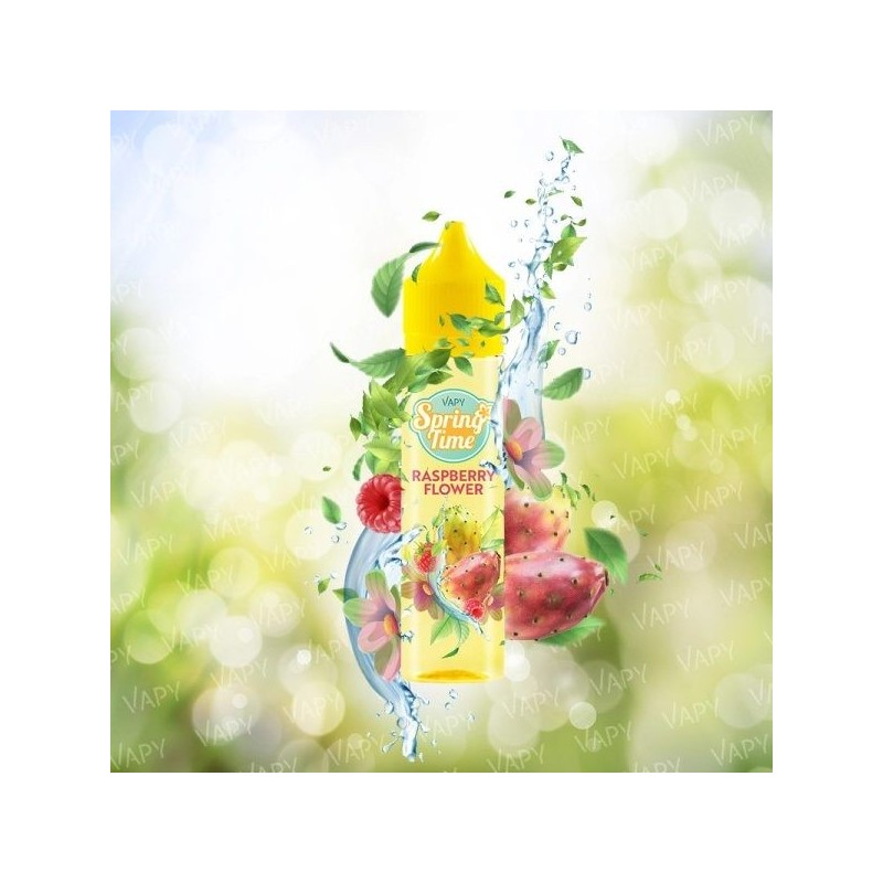 Longfill VAPY Spring Time Premix 10/60ml Raspberry Flower | DoctorVape