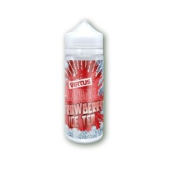 Longfill Virtus 6/120 ml - Strawberry Ice Tea