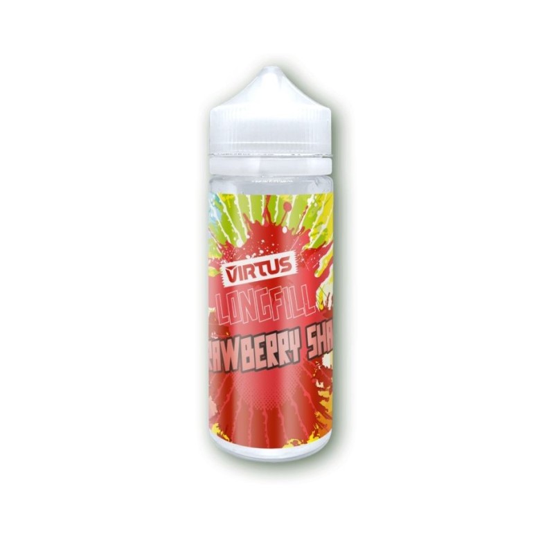 Virtus Longfill 6/120 ml - Strawberry Shake | DoctorVape