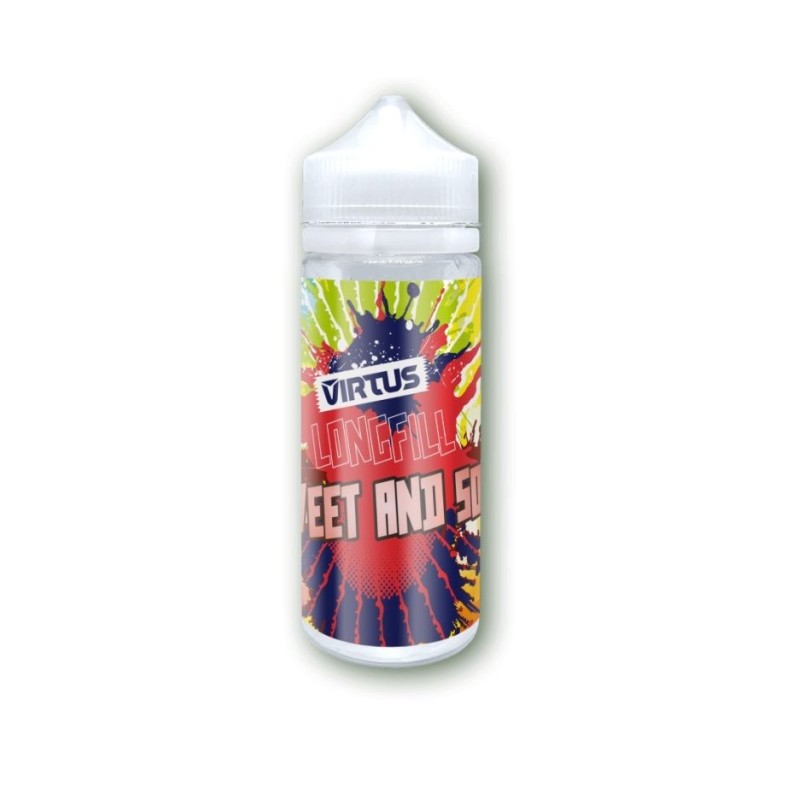 Longfill Virtus 6/120 ml - Sweet And Sour