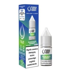 Pukka Juice 5000 Salt Liquid - Blue Razz Gummy 20mg | DoctorVape