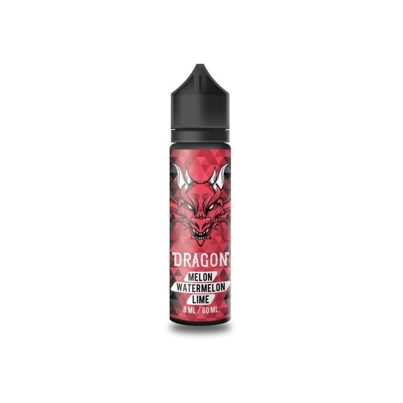 Longfill Dragon 8/60ml - Melon Watermelon Lime