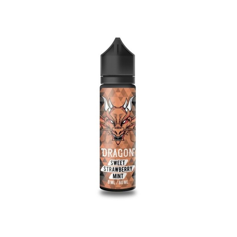 Longfill Dragon 8/60ml - Fraise Douce à la Menthe | DoctorVape