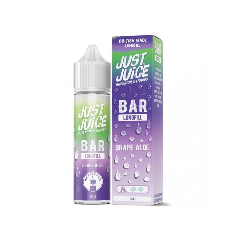 Longfill Just Juice Bar 10/60ml - Grape Aloe