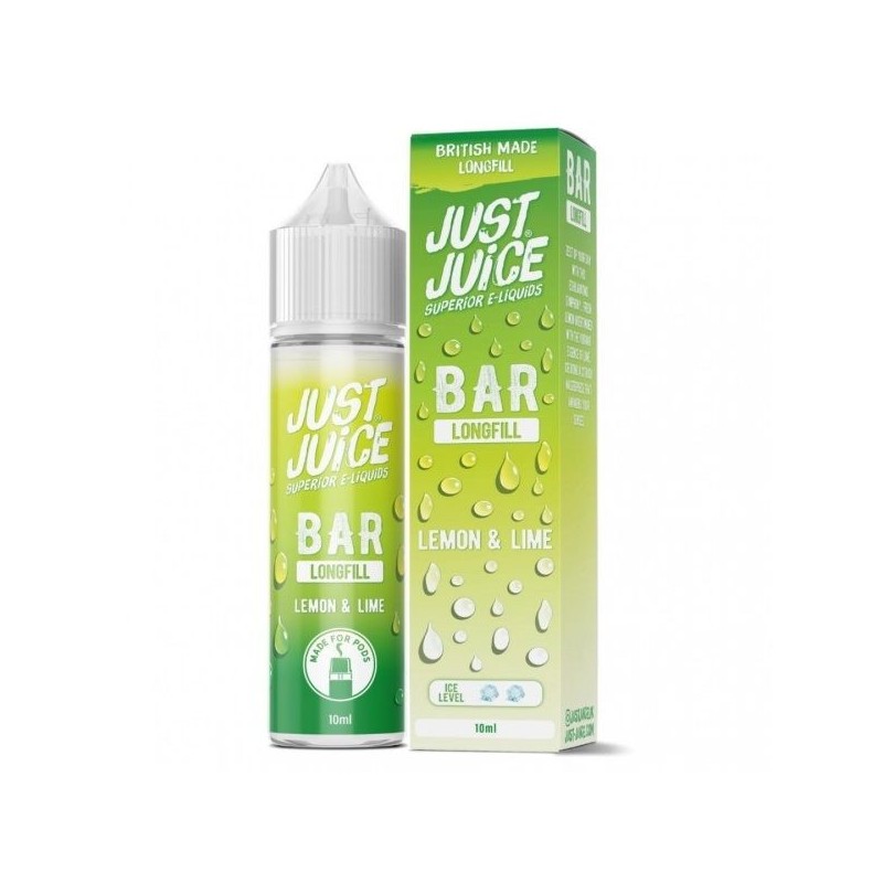 Longfill Just Juice Bar 10/60ml - Lemon Lime