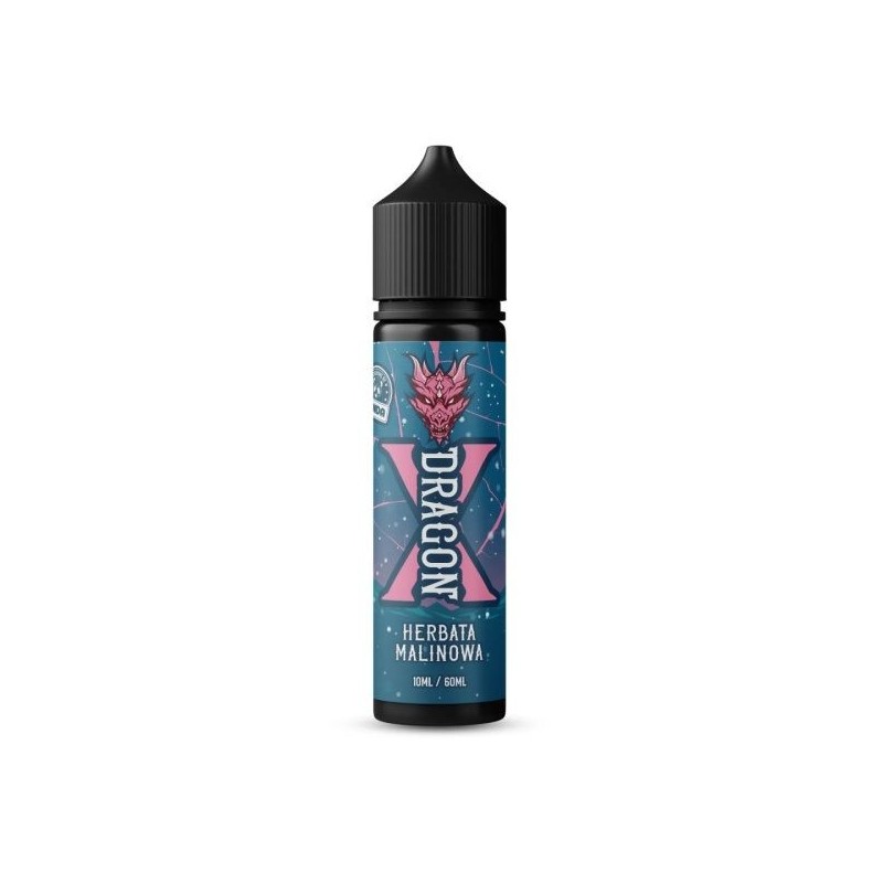 Longfill Dragon X Panda Eksperyment 10/60ml - Malinowa Herbata | Doctorvape