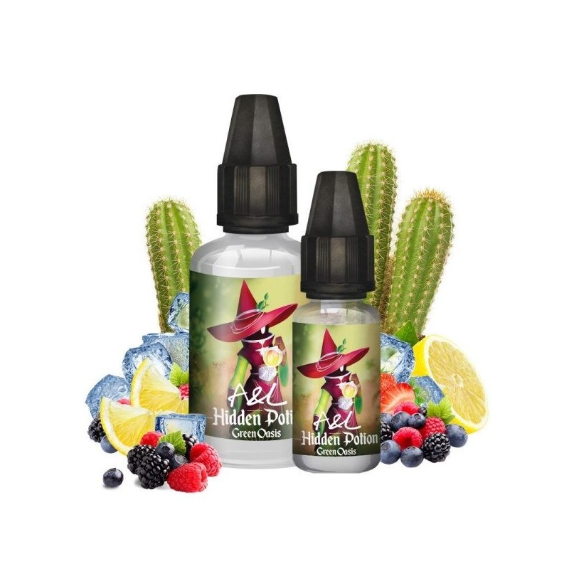 Concentré GREEN OASIS 30ml Hidden Potion by AL | DoctorVape