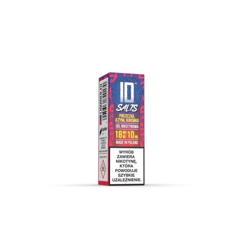 Liquid ID Salt - 10ml Cassis, Mûre, Myrtille 18mg | Doctorvape