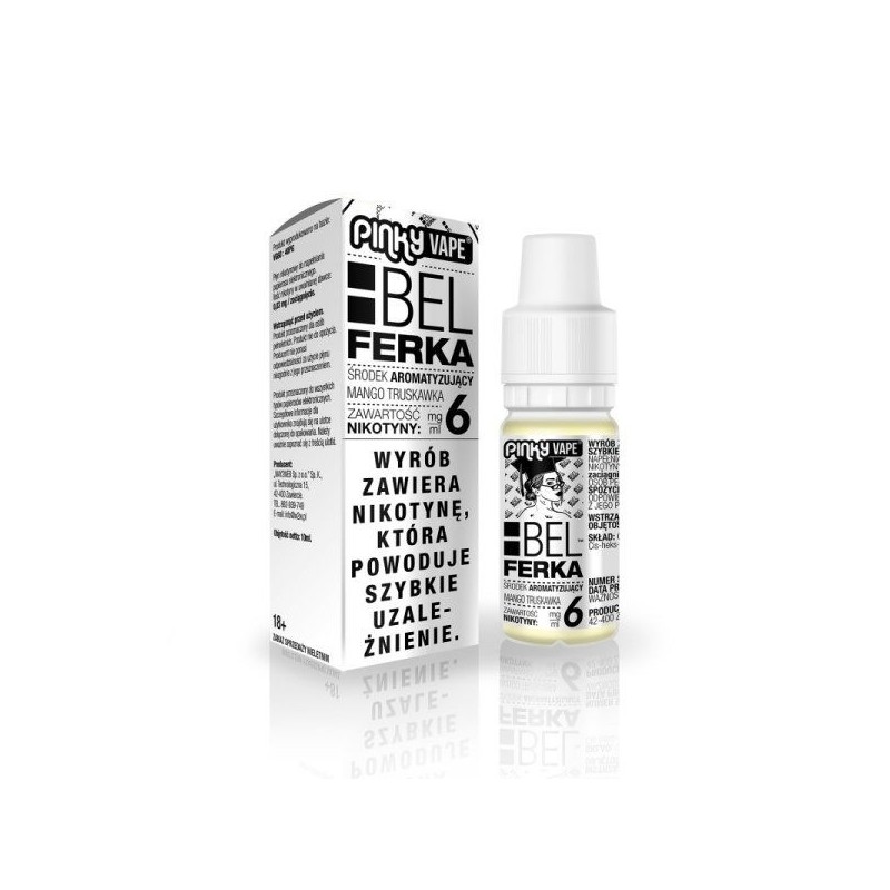 Liquid Pinky Vape - Belferka 6mg 10ml