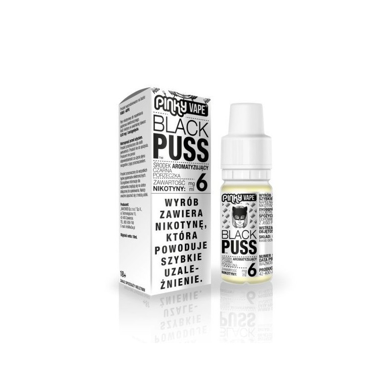 Liquid Pinky Vape - Black Puss 6mg 10ml | DoctorVape
