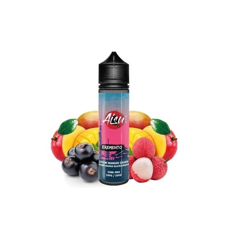 Premix Aisu By Zap Juice 50/60ml Litchi Mangue Cassis