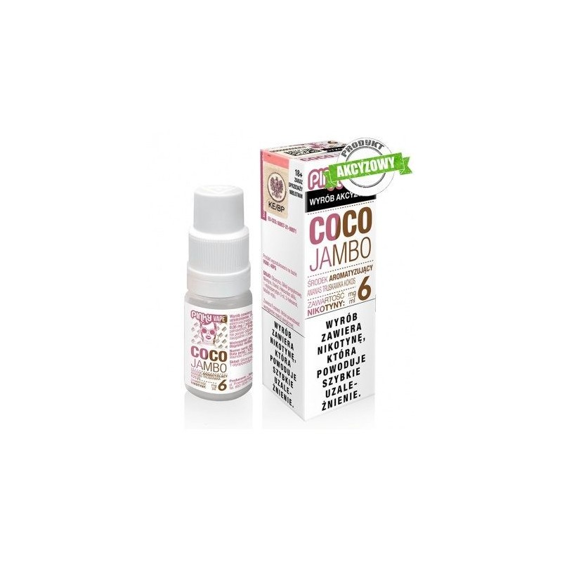 Liquid Pinky Vape - Coco Jambo 18mg 10ml