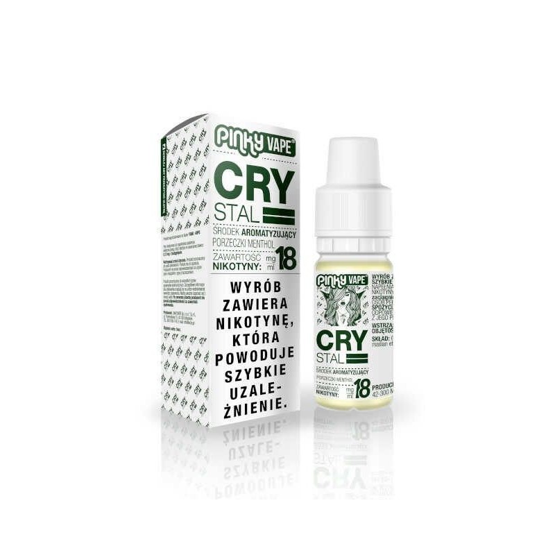 Liquid Pinky Vape - Crystal 18mg 10ml