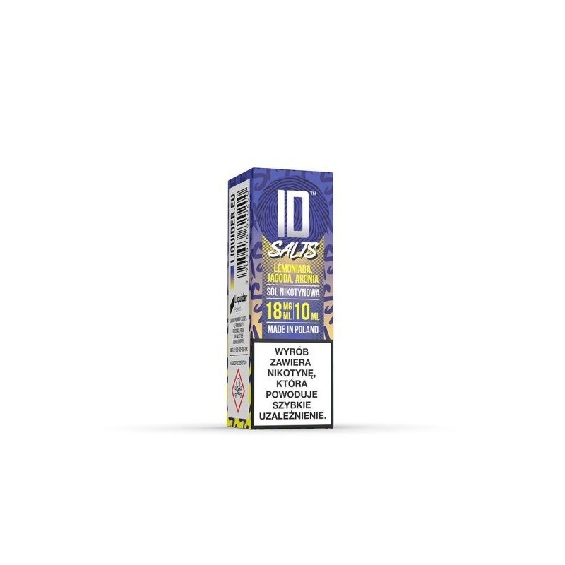 Liquid ID Salt - 10ml Lemonade, Blueberry, Aronia 18mg | Doctorvape