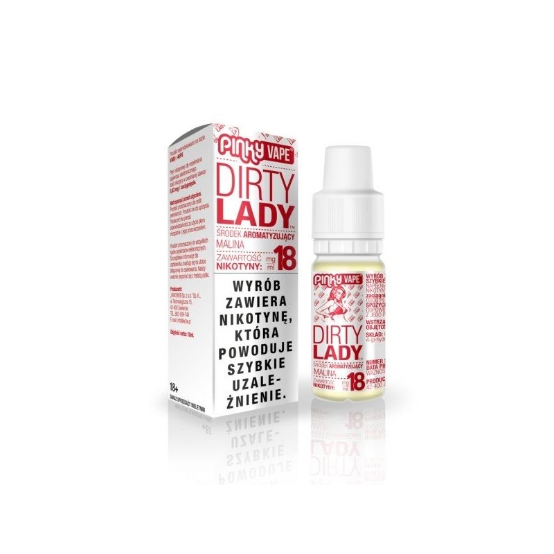 Liquid Pinky Vape - Dirty Lady 18mg 10ml