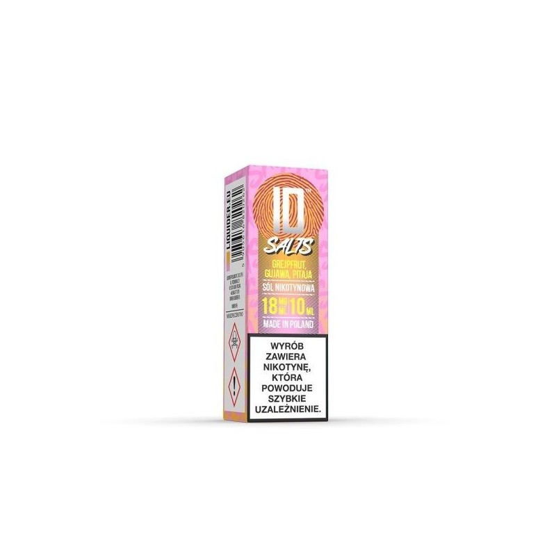 Liquid ID Salt - 10ml Grejpfrut, Gujawa, Pitaja 18mg | Doctorvape