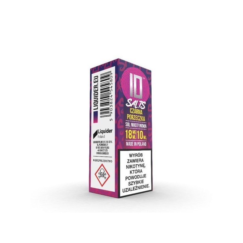 Liquid ID Salt - 10ml Cassis 18mg | Doctorvape