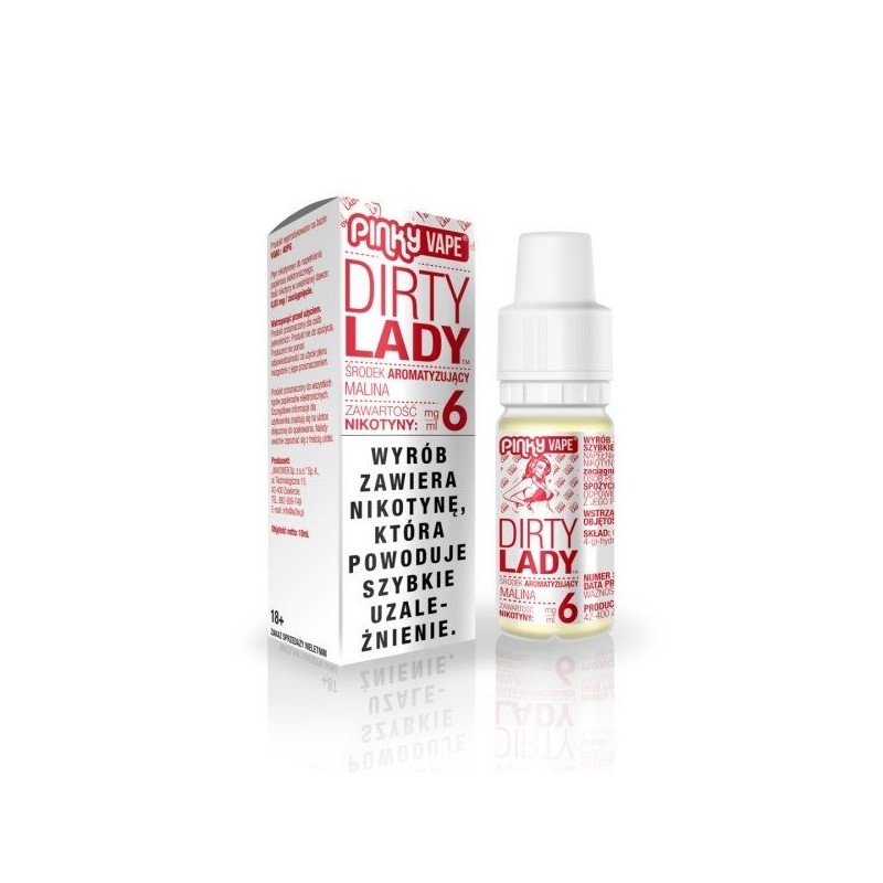 Liquid Pinky Vape - Dirty Lady 6mg 10ml