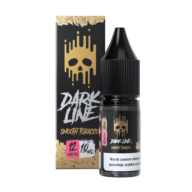 Liquid DARK LINE 10ml 12mg Smooth Tobacco