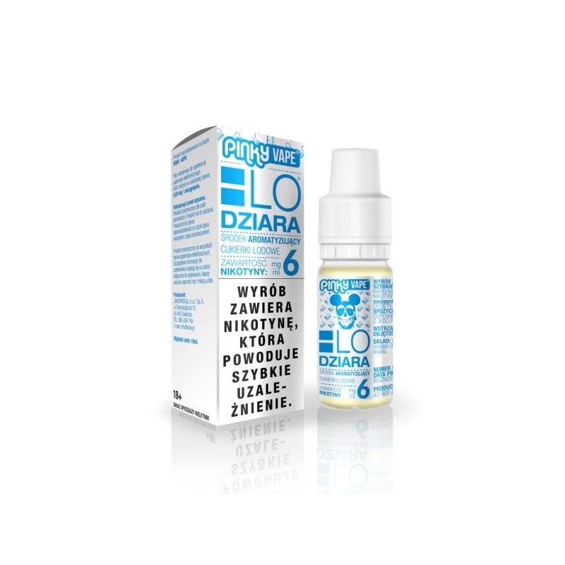 Liquid Pinky Vape - Lodziara 6mg 10ml