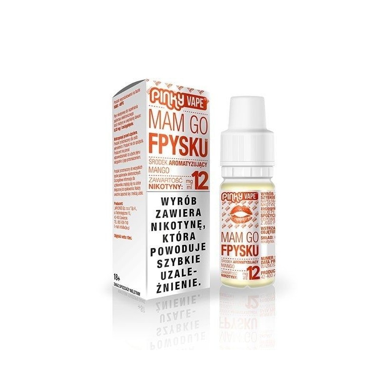 Liquid Pinky Vape - Mango Flavor 18mg 10ml | DoctorVape