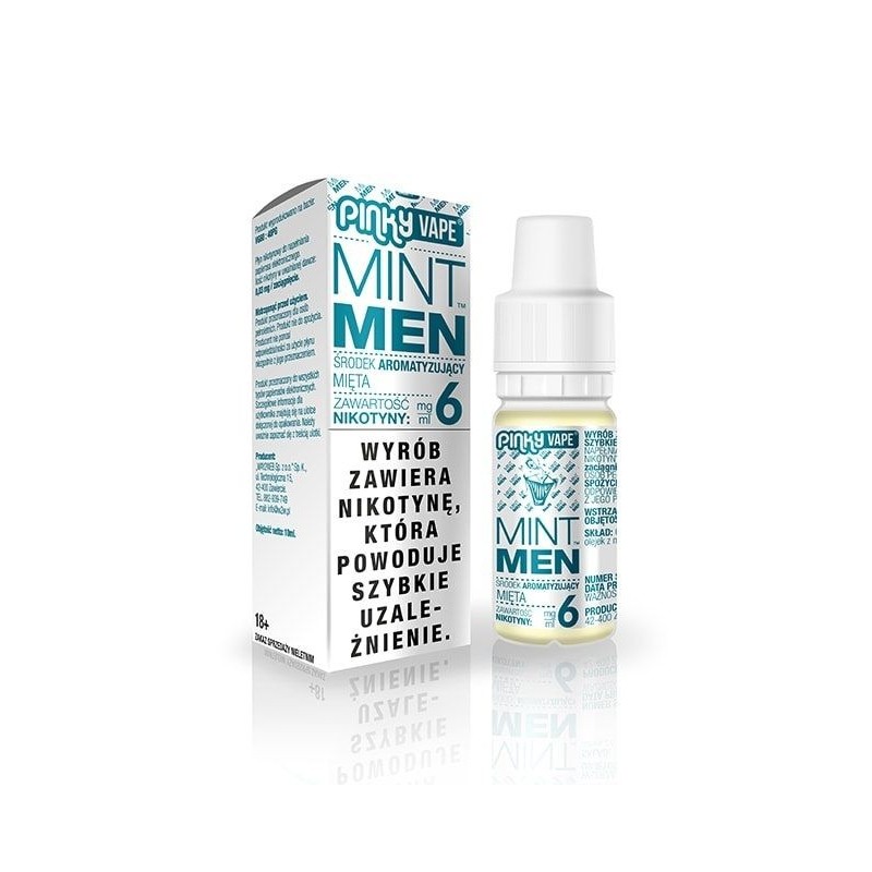 Liquid Pinky Vape - Mintmen 6mg 10ml