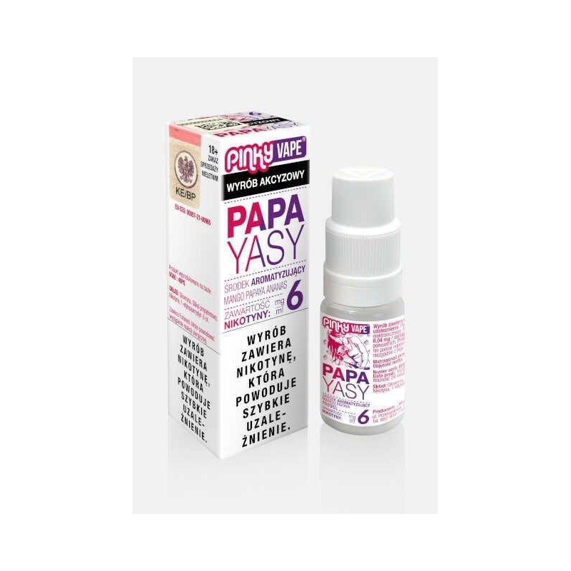 Liquid Pinky Vape - Papayasy 6mg 10ml | DoctorVape