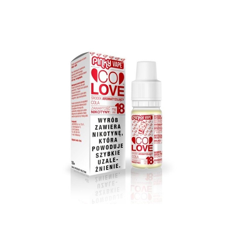 Liquid Pinky Vape - Co Love 18mg 10ml