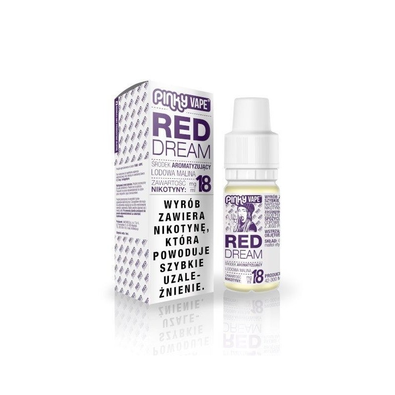 Liquid Pinky Vape - Red Dream 18mg 10ml | DoctorVape