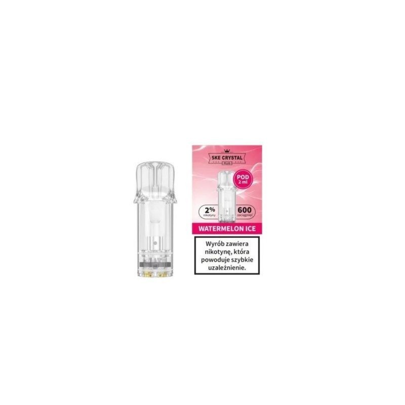 Crystal Plus Watermelon Ice 20mg Disposable Pod | DoctorVape