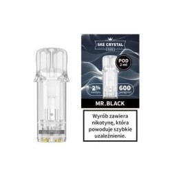 Crystal Plus Mr Black 20mg Replacement Cartridge 600+ | DoctorVape