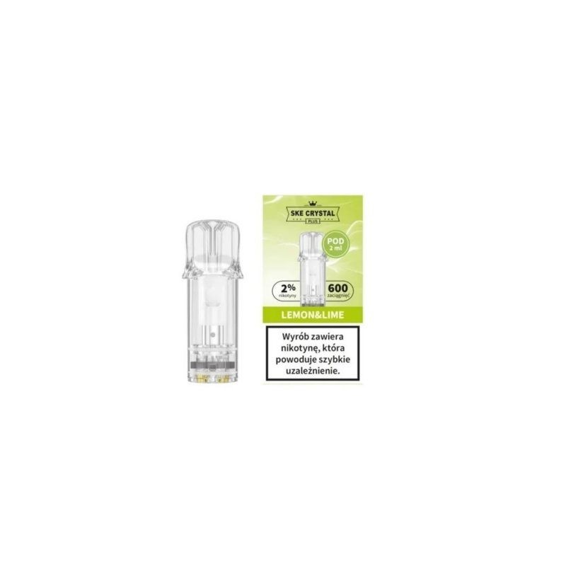 Crystal Plus Lemon & Lime 20mg Refill 600+ | DoctorVape