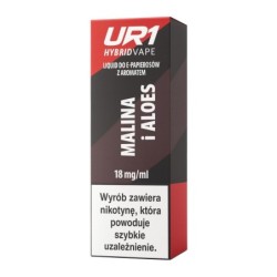 Liquid UR1 10ml 18mg Framboise Aloès | DoctorVape