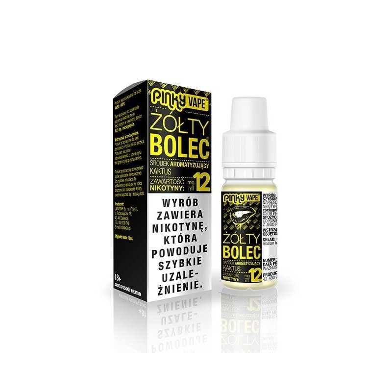 Liquid Pinky Vape - Żółty Bolec 12mg 10ml