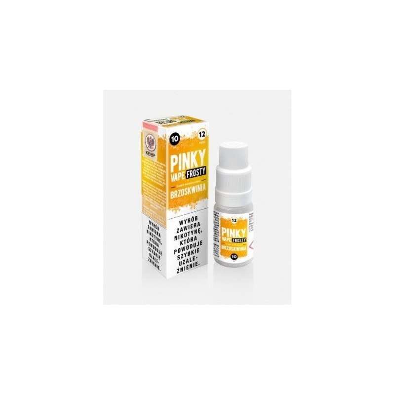 Liquid Pinky Vape Frosty - Pêche 12mg 10ml | DoctorVape