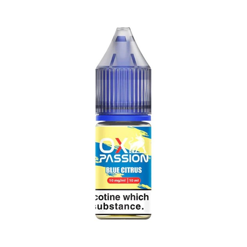 Liquid OXVA OX Passion Salt 10ml - Citron Bleu 10mg | DoctorVape