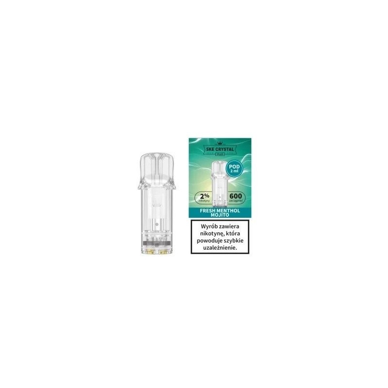 Crystal Plus Fresh Menthol Mojito 20mg 600+ Refill | DoctorVape