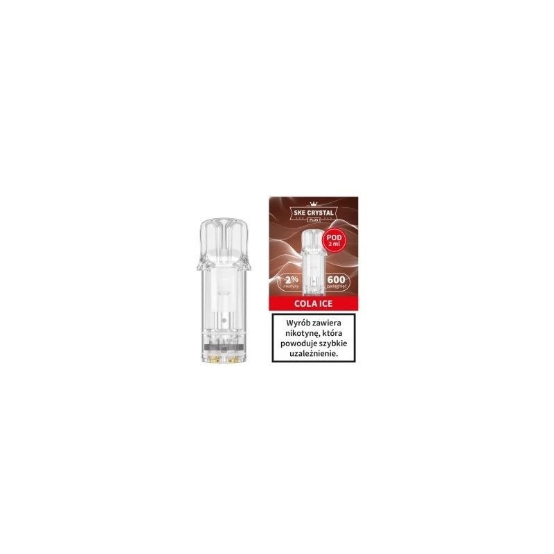 Cartouche Crystal Plus Cola Ice 20mg 600+ | DoctorVape