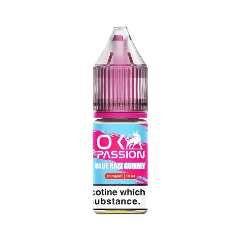 Liquid OXVA OX Passion Salt 10ml - Blue Razz Gummy 10mg