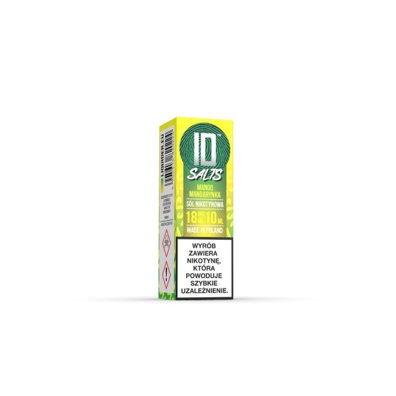 Liquid ID Salt - 10ml Mango Mandarynka 18mg | Doctorvape