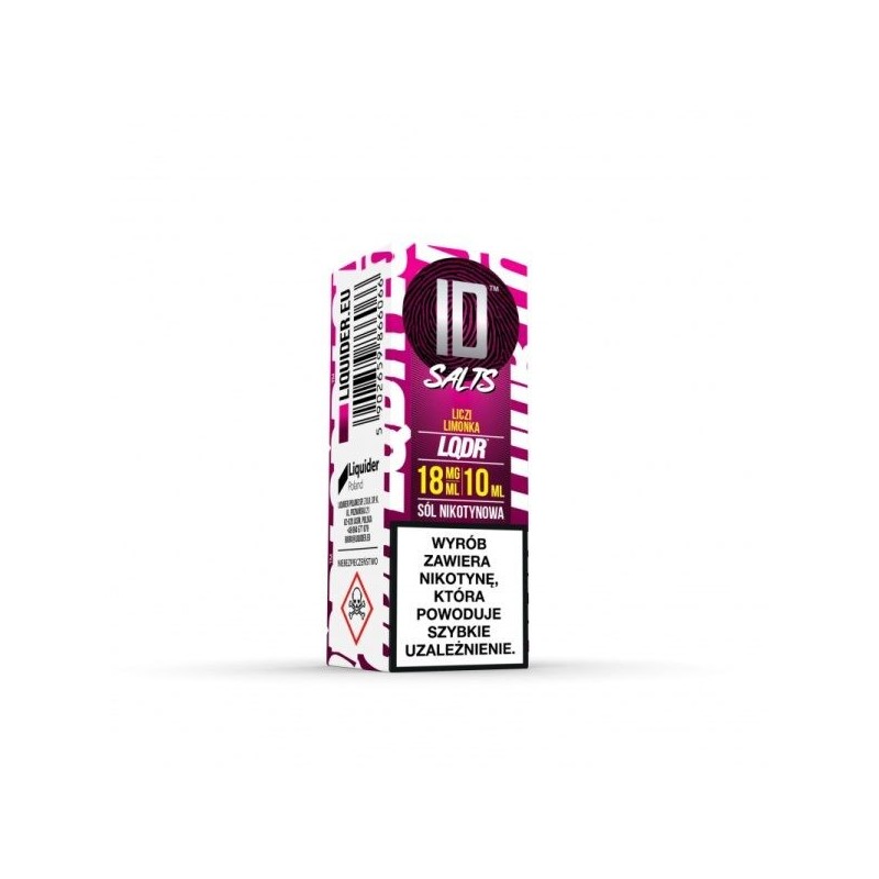 Liquid ID Salt 10ml 18mg Lychee & Lime | Doctorvape