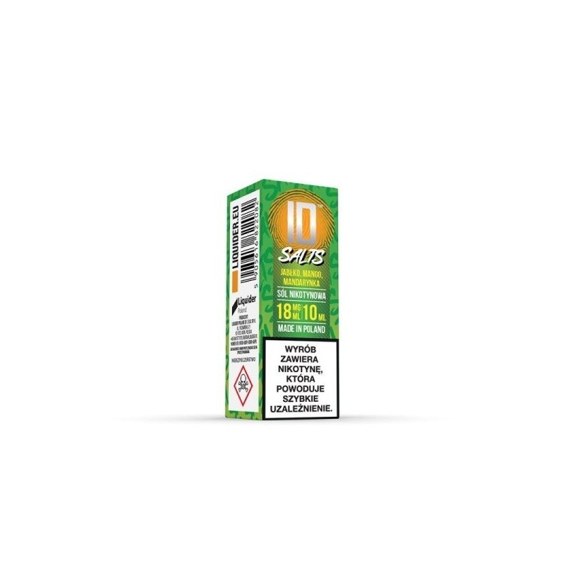 Liquid ID Salt 10ml 18mg Pomme Mangue Mandarine | Doctorvape