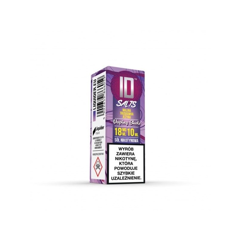 Liquid ID Salt 10ml 18mg Hipersonic | Doctorvape