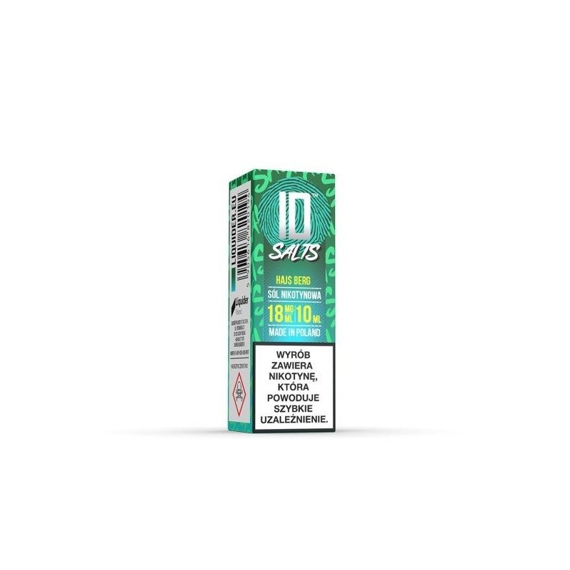 Liquid ID Salt 10ml 18mg Haj$ Berg | Doctorvape
