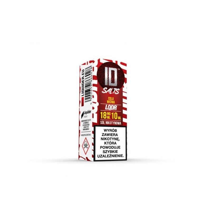 Liquid ID Salt 10ml 18mg Wiśnia & Cola | Doctorvape