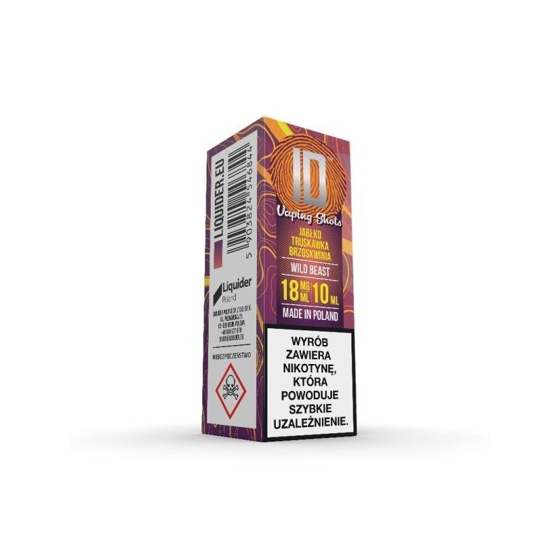 Liquid ID 10ml 18mg Wild Beast | Doctorvape