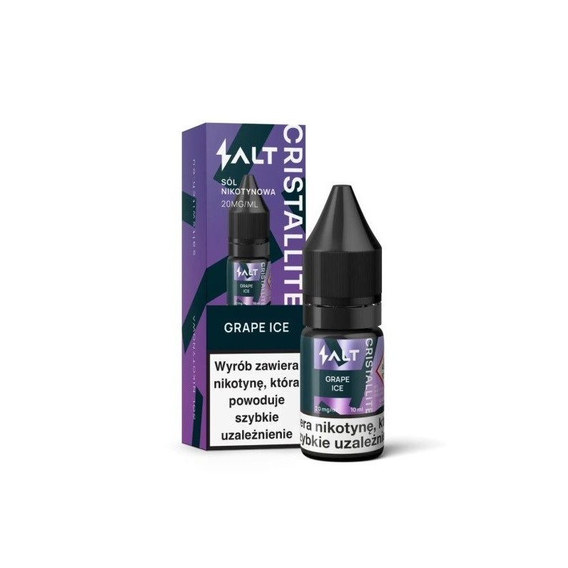 LIQUID CRISTALLITE Sól 10ml 20mg - Grape Ice | Doctorvape