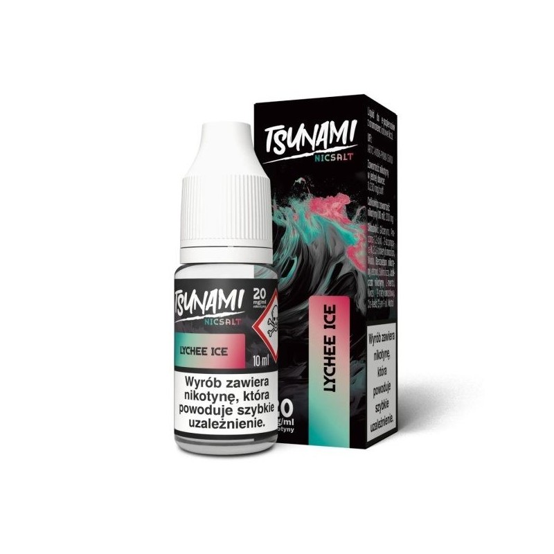 Liquid Tsunami NicSalt - 10ml Litchi Glacé 20mg | Doctorvape