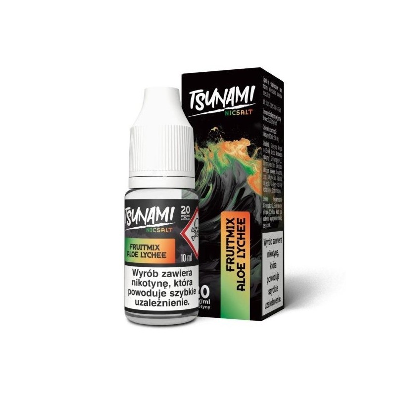 Liquid Tsunami NicSalt - 10ml Fruit Mix Aloe Lychee 20mg | Doctorvape